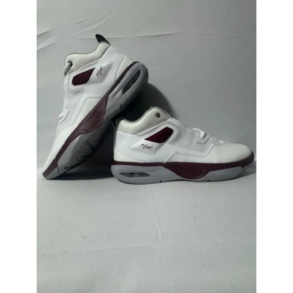 Nike Jordan Stay Loyal 3 White Wolf Gray Team Red Men's Size10.5 N253